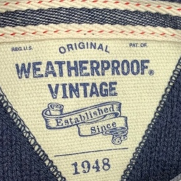 Weatherproof Ottoman Stitch Henley - Picture 5 of 6